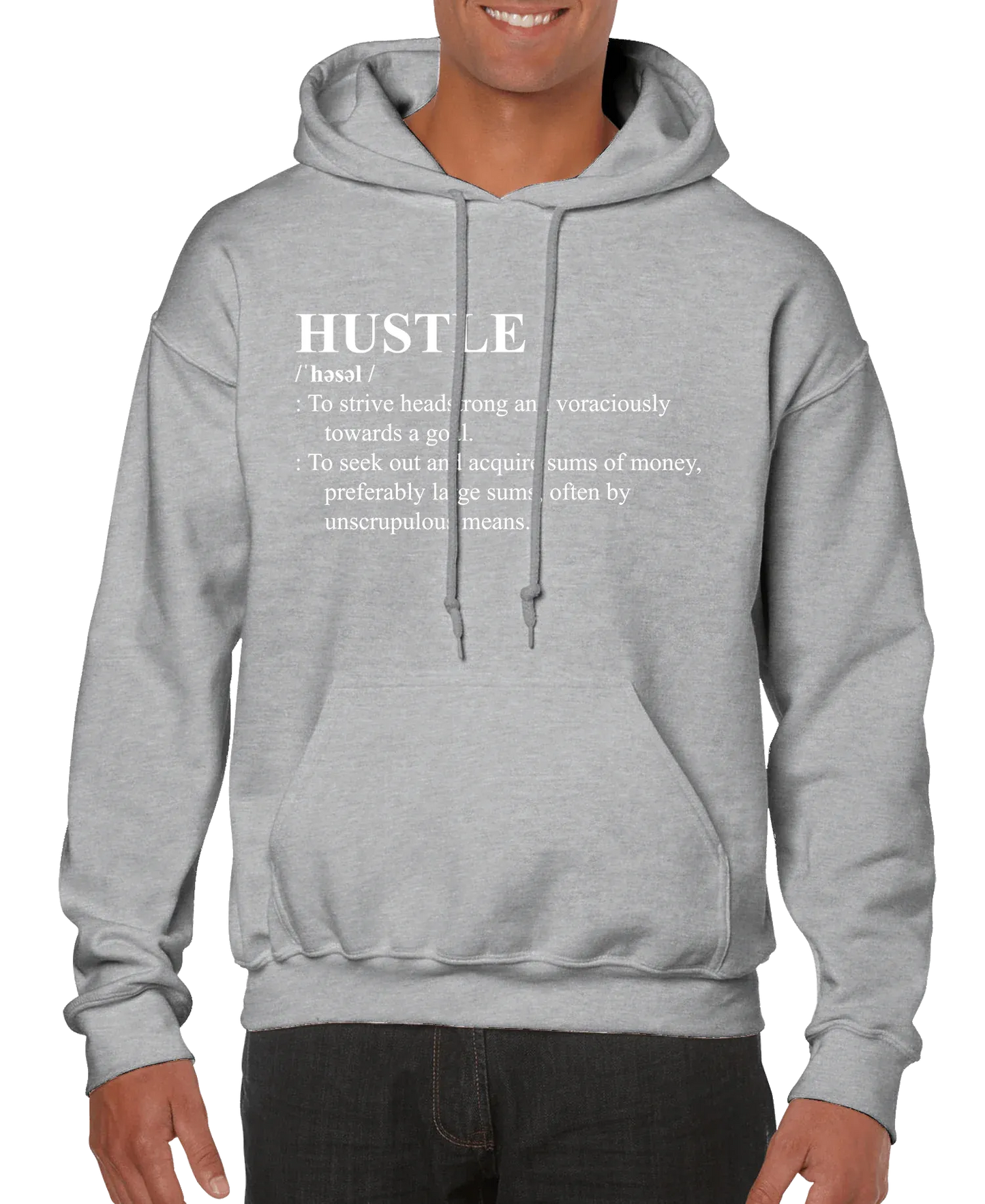 Comfort Hustle Men's Hoodie with Soft Yarn for Ultimate Comfort