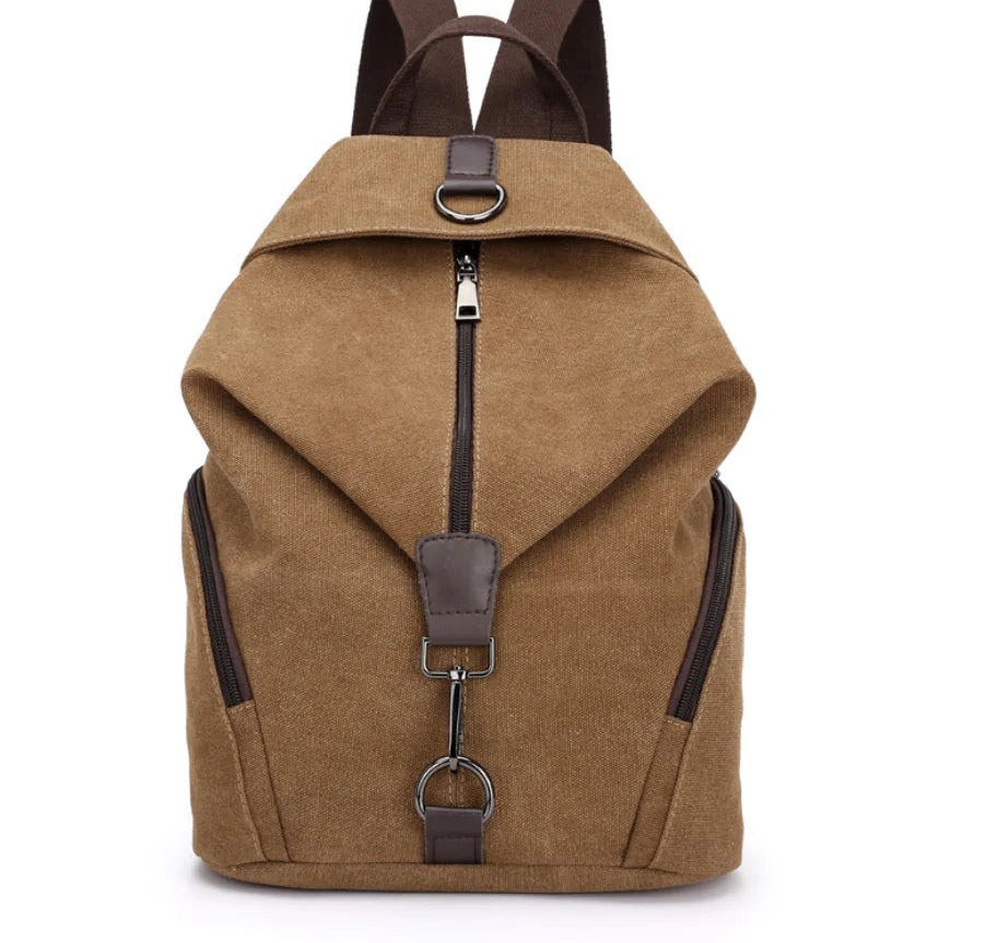 Stylish Campus Canvas Carryall with Organized Compartments