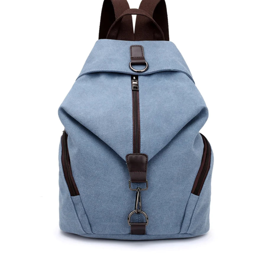 Stylish Campus Canvas Carryall with Organized Compartments