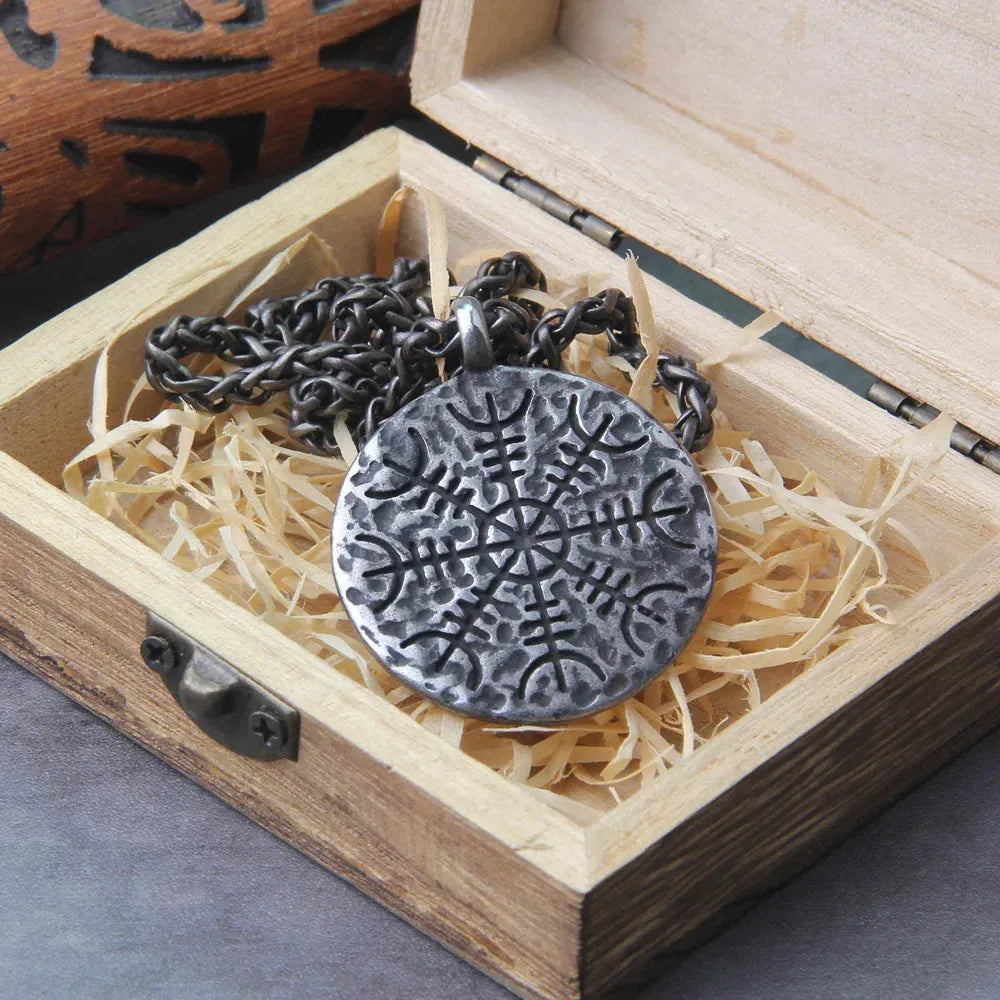 Viking Rune Pendant Necklace