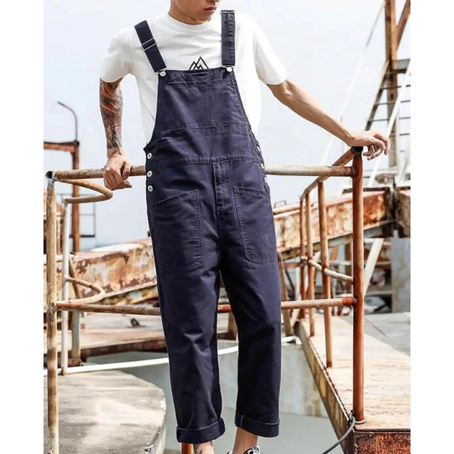 Chic Lightweight Overalls With Pockets For Everyday Wear