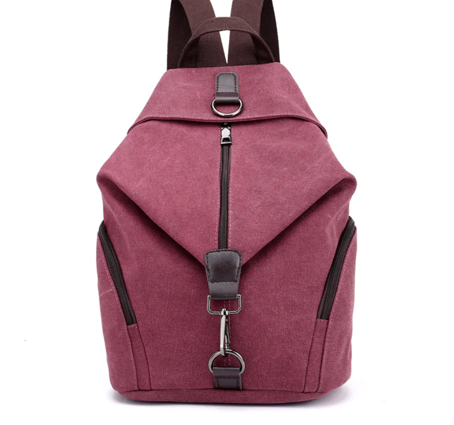 Stylish Campus Canvas Carryall with Organized Compartments
