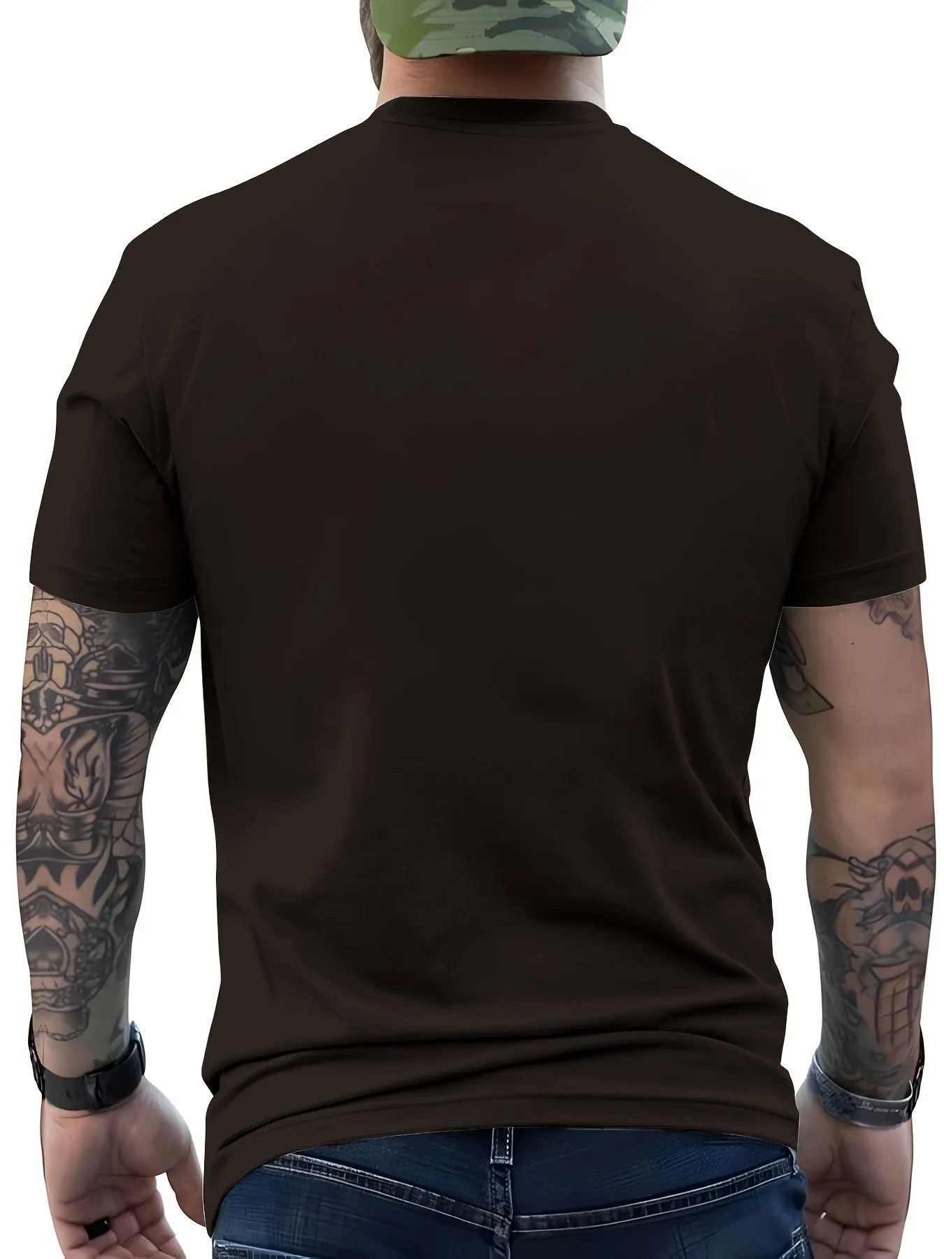 Fashionable Men's 3D Printed T-shirt - Made Of Soft And Breathable Polyester Fabric, Machine Washable, Round Neck Design, Comfortable And Casual Wear - Suitable For Daily Activities - Pylnam