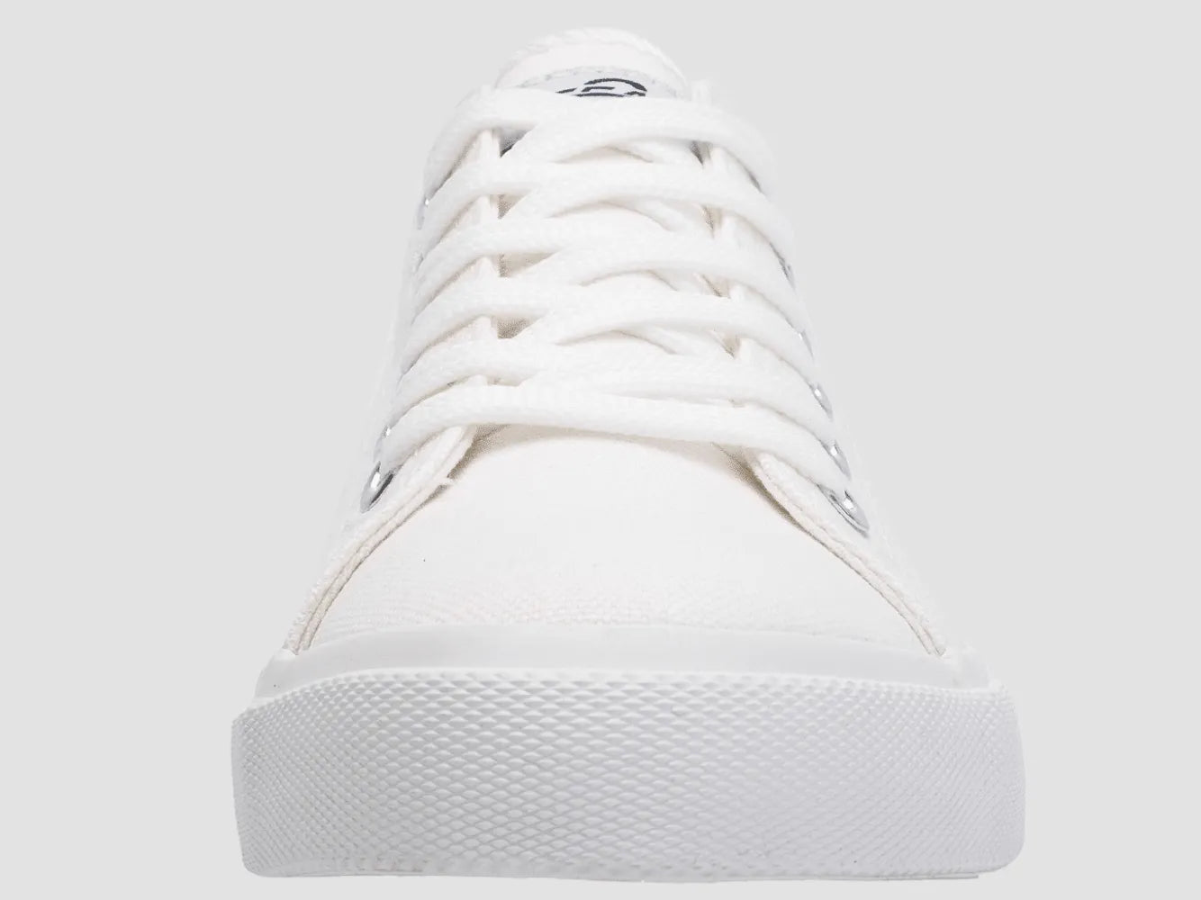 Retro Minimal All White Skateboard Sneaker Canvas Shoes men - Pylnam