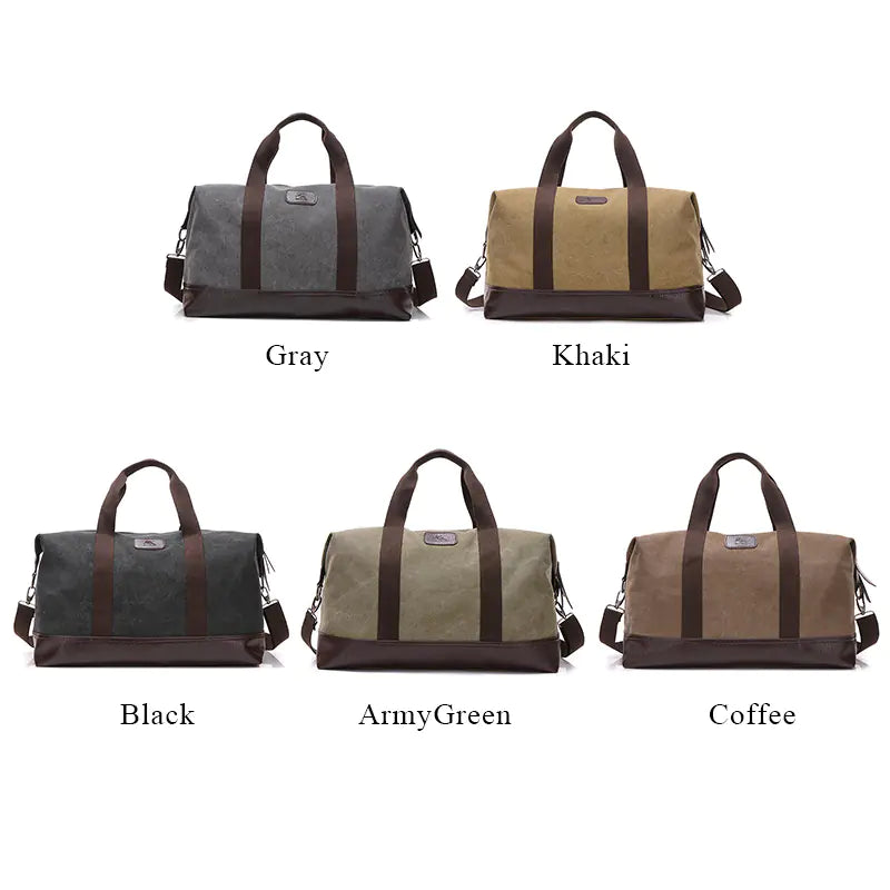 Retro Canvas Explorer Bag - Pylnam