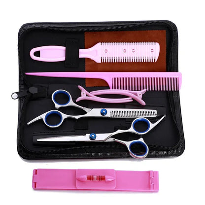 Professional Hair Cutting and Thinning Scissors Set