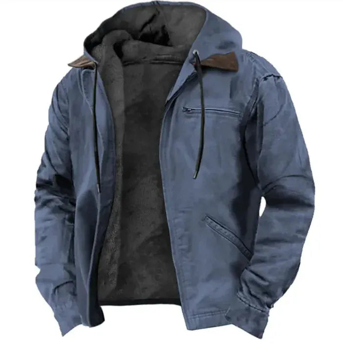 Colorful Hooded Cotton-Padded Jacket - Pylnam