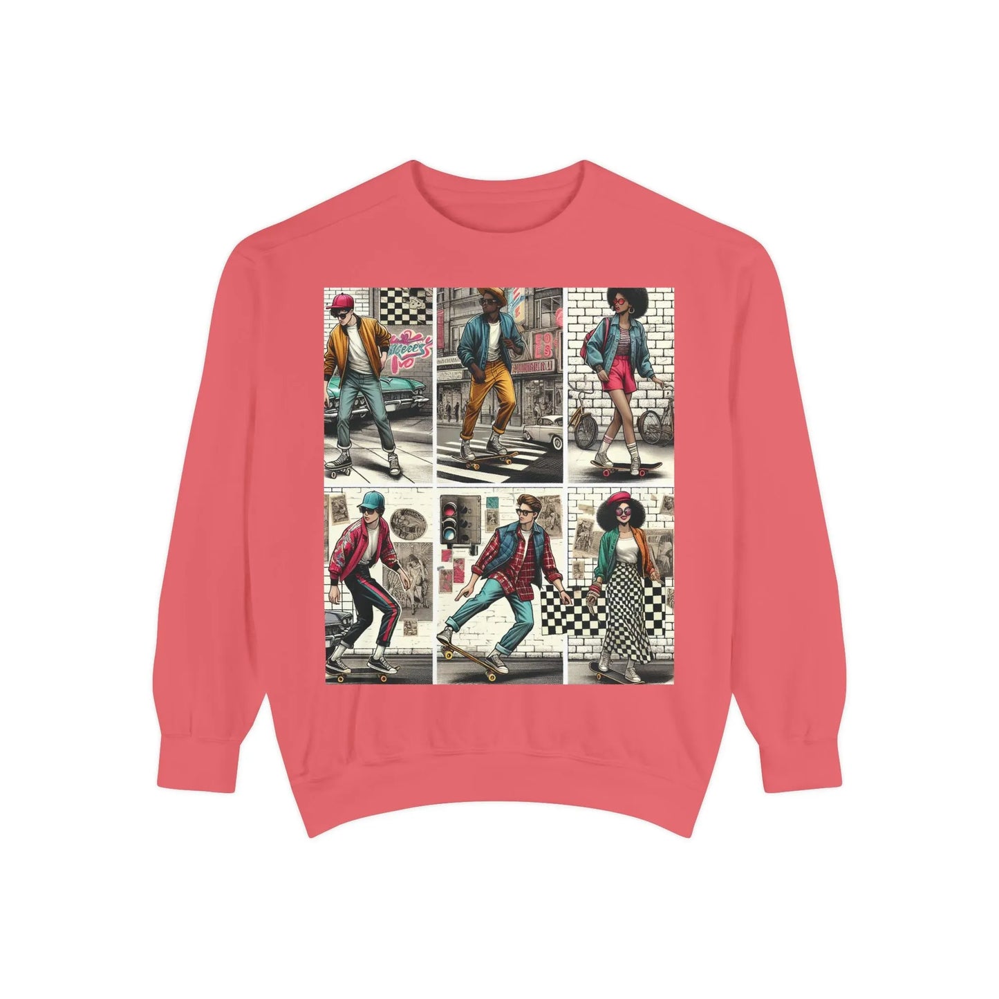 Retro Comfort Sweatshirt for Men - Chic Voyager Collection