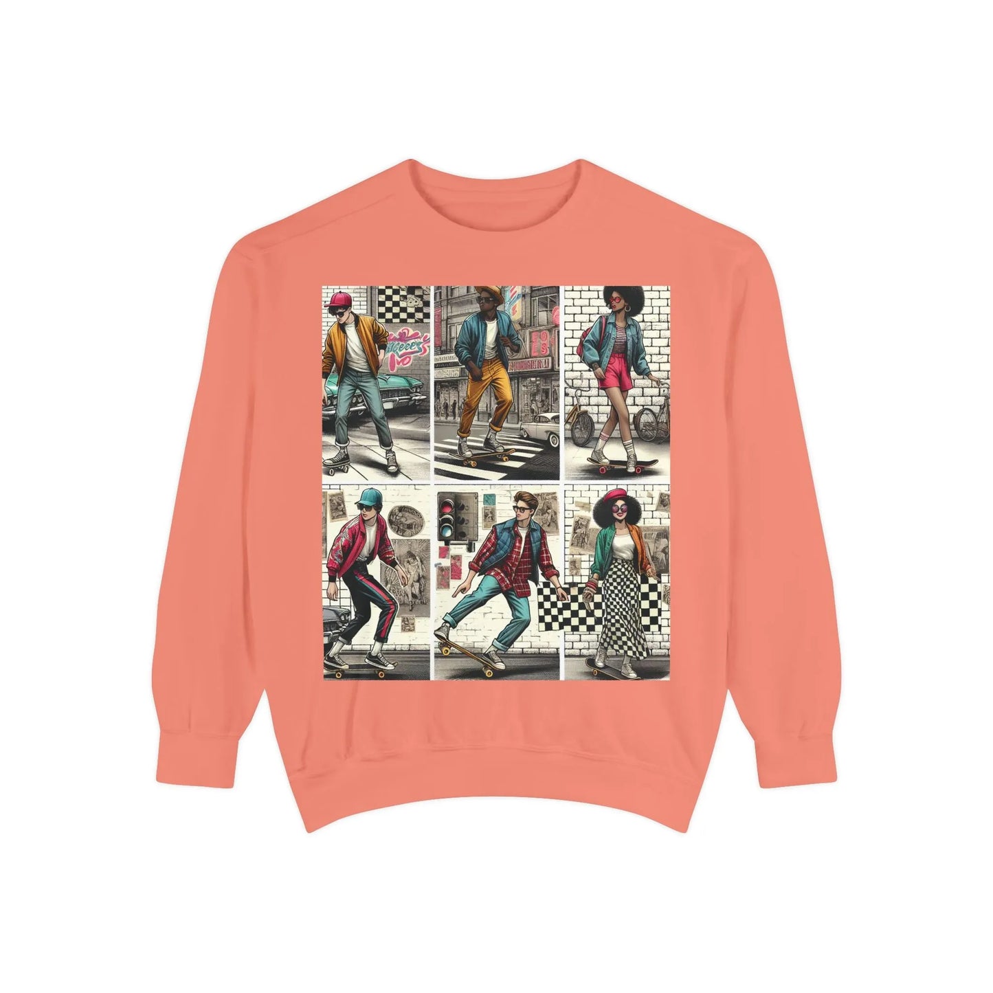 Retro Comfort Sweatshirt for Men - Chic Voyager Collection