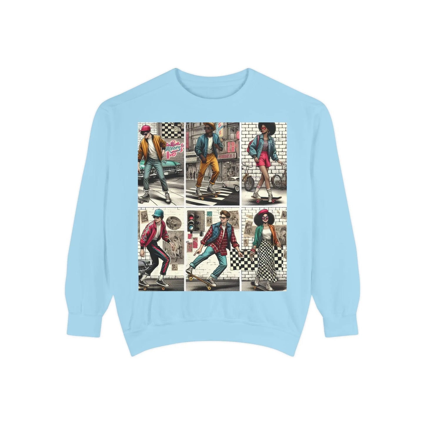 Retro Comfort Sweatshirt for Men - Chic Voyager Collection