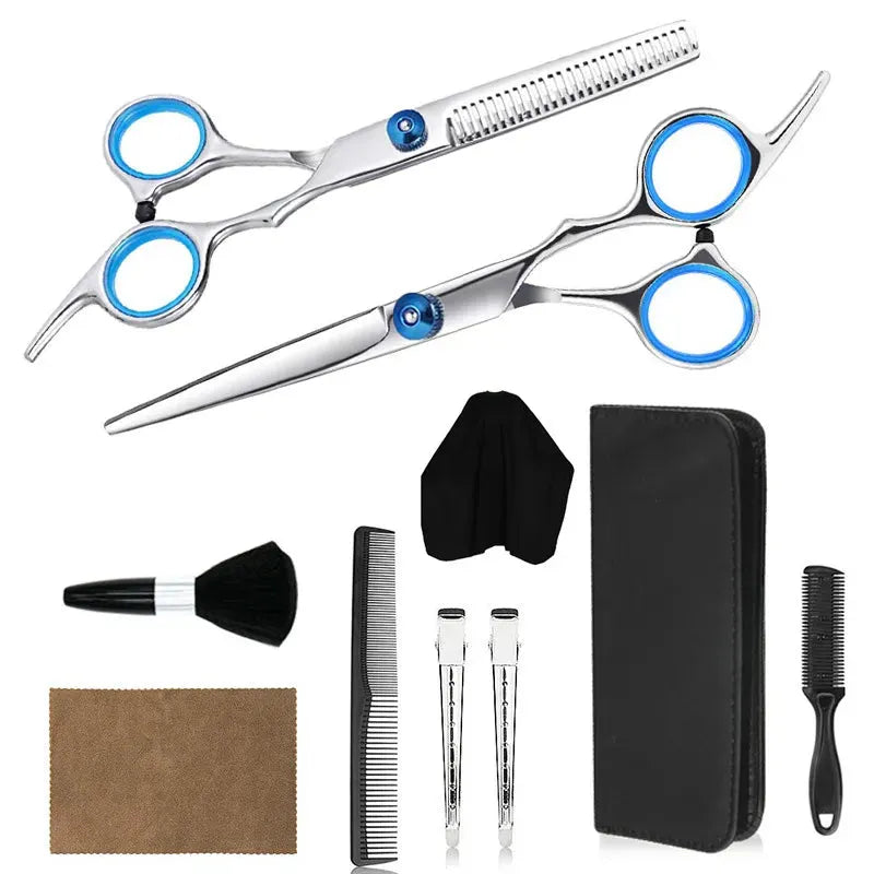 Professional Hair Cutting and Thinning Scissors Set