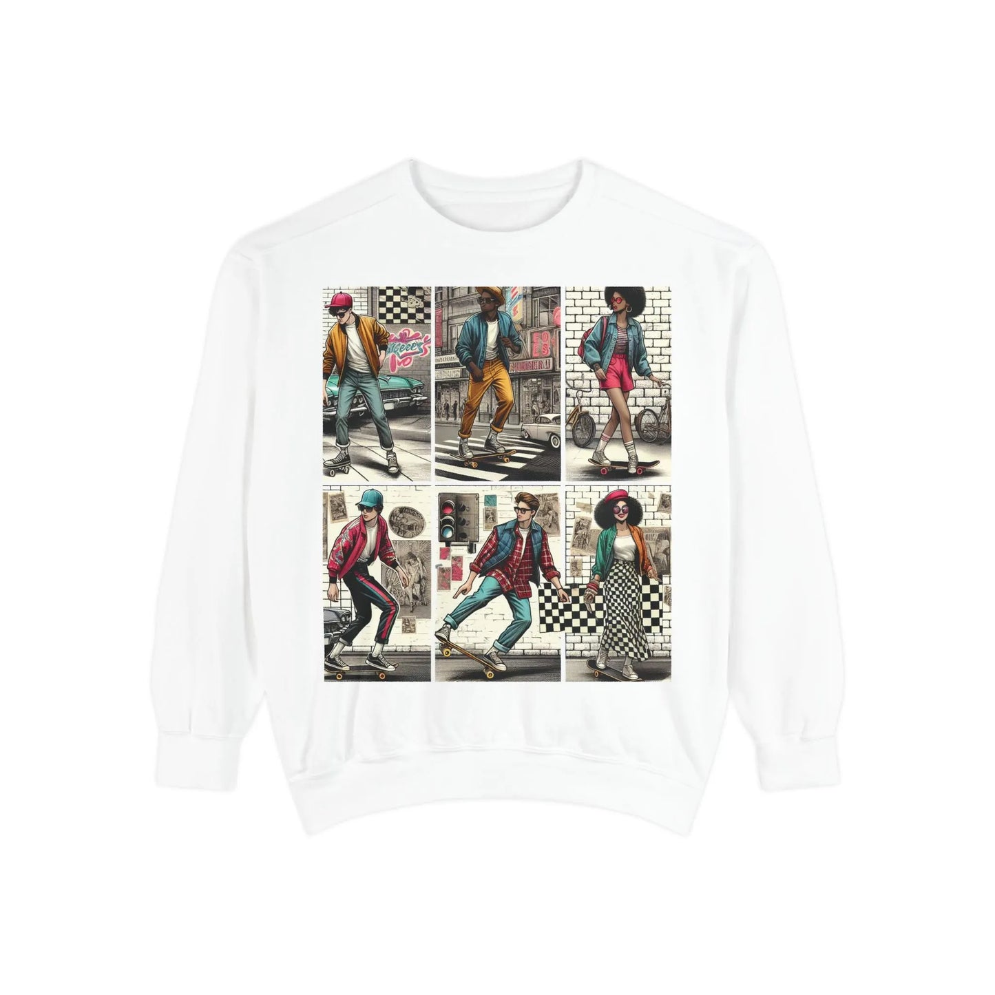 Retro Comfort Sweatshirt for Men - Chic Voyager Collection