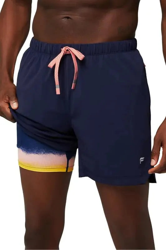 Aqua Flex Men's Multi-Sport Shorts with Pocket - Pylnam
