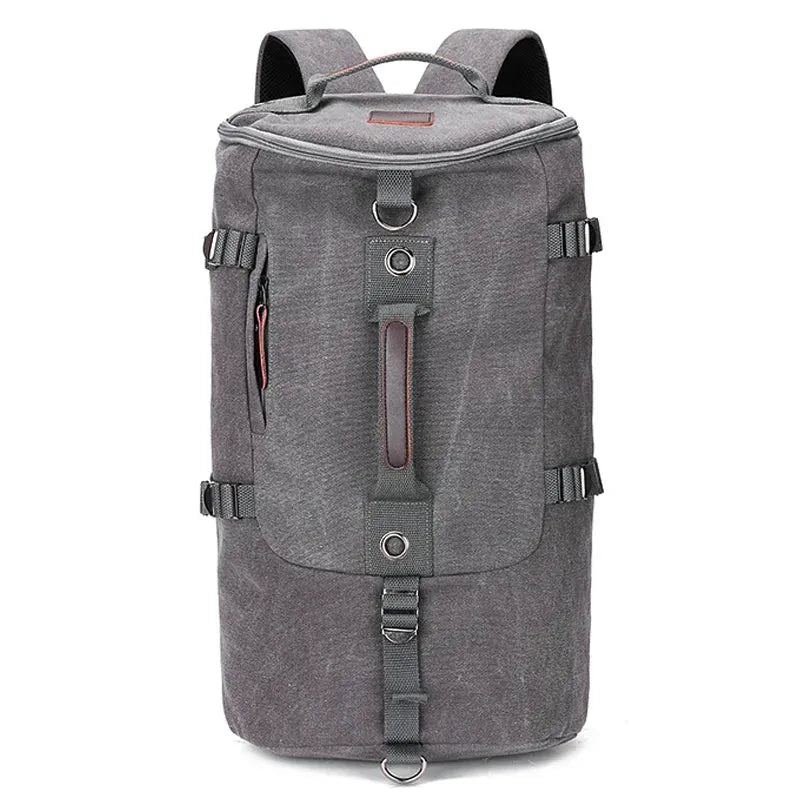 2023 New Large Capacity Rucksack Man Travel Duffle Bag Male Luggage Canvas Bucket Shoulder Bags Men Outdoor Backpack Dropship - Pylnam