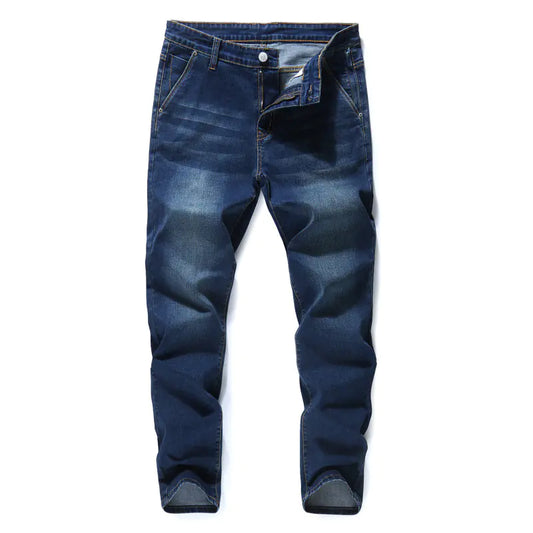 Ultimate Gent's Classic Denim: Loose Fit for Superior Comfort