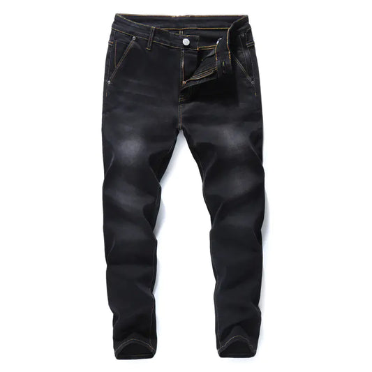 Ultimate Gent's Classic Denim: Loose Fit for Superior Comfort