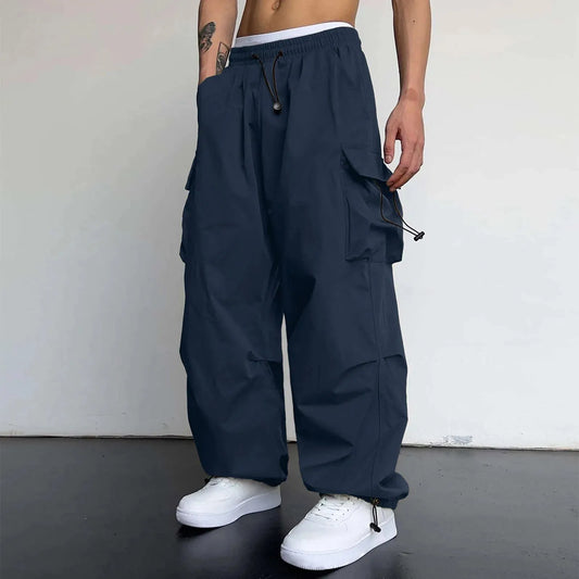 Oversized Carga Parachute Pants