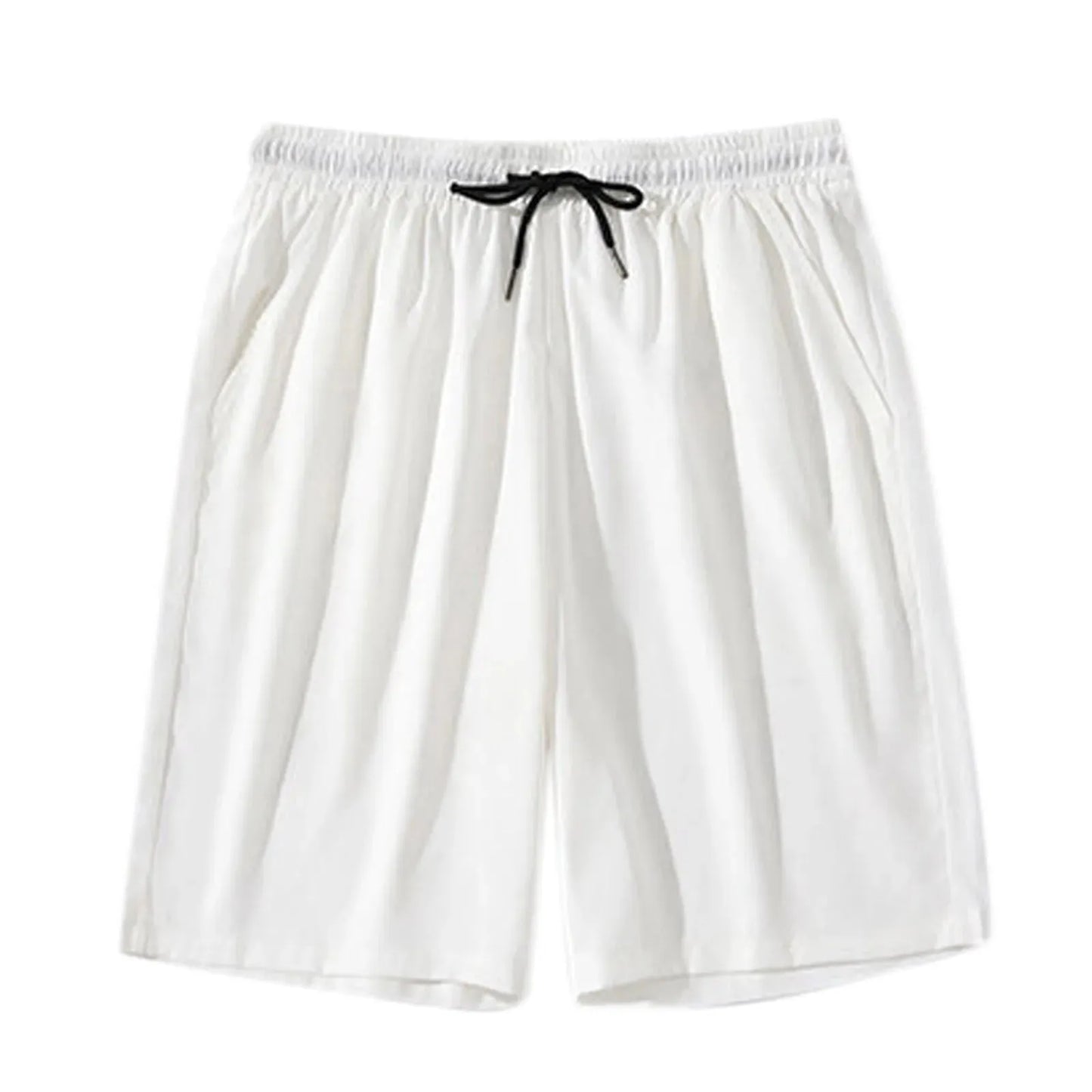 Men's Ice Silk Summer Cargo Shorts for Comfort Leisure