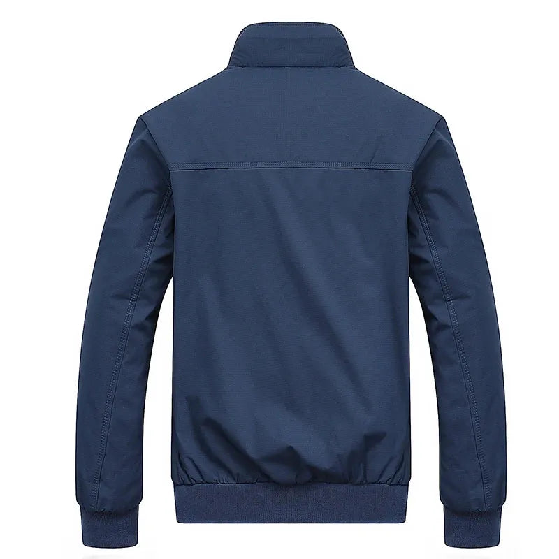 Sleek Casual Bomber Jacket for Trendy Men