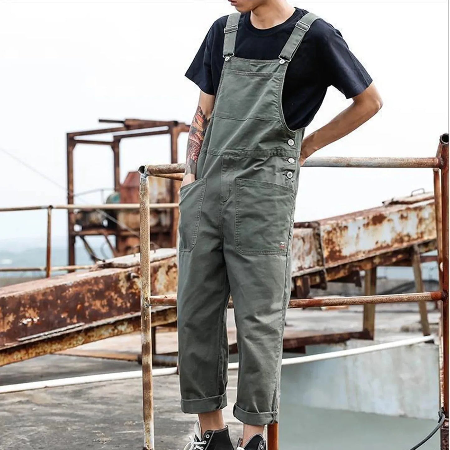 Chic Lightweight Overalls With Pockets For Everyday Wear