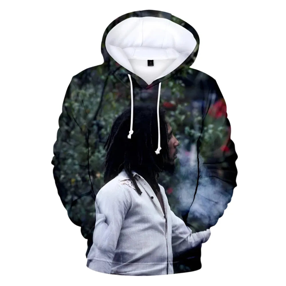 Vibrant Bob Marley Hoodie for Music Lovers