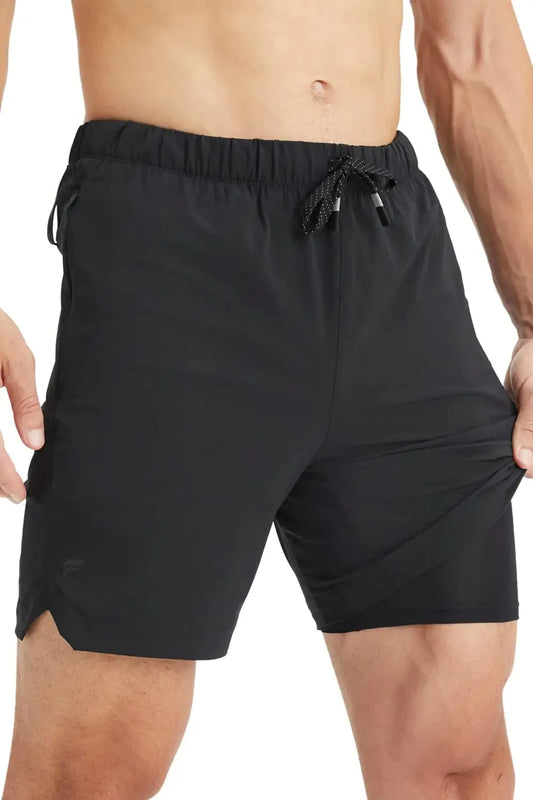 Aqua Flex Men's Multi-Sport Shorts with Pocket Adventure Ready
