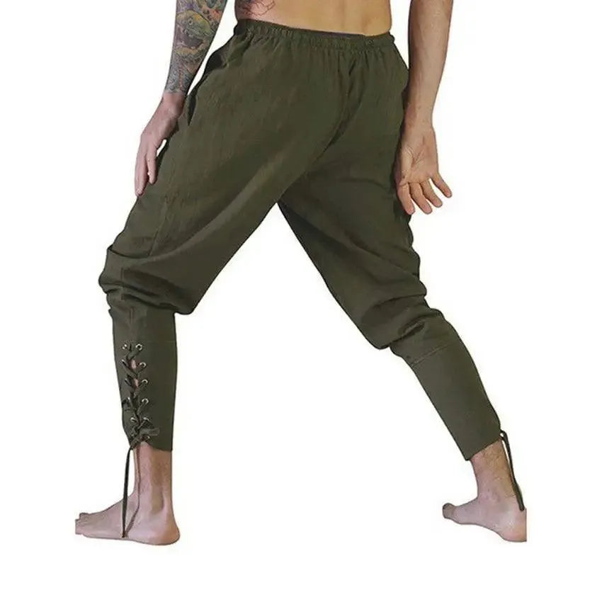 Adventure-Ready Warrior Drawstring Trousers - Pylnam