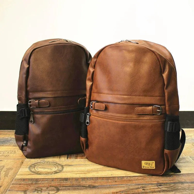 Adventurer's Premium Leather Backpack - Pylnam