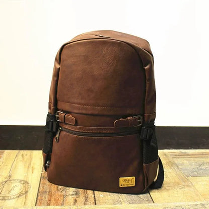 Adventurer's Premium Leather Backpack - Pylnam