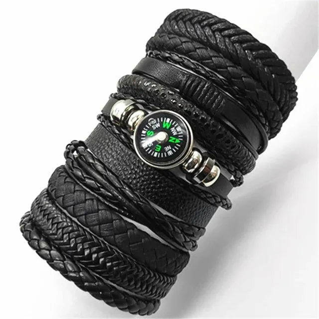 Artisan Crafted 10-Piece Woven Bracelet Collection - Pylnam