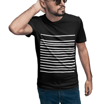 Black Lines Essential Tee - Pylnam