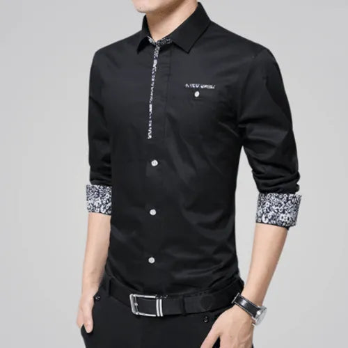 Blooming Elegance Button Down Shirt - Pylnam