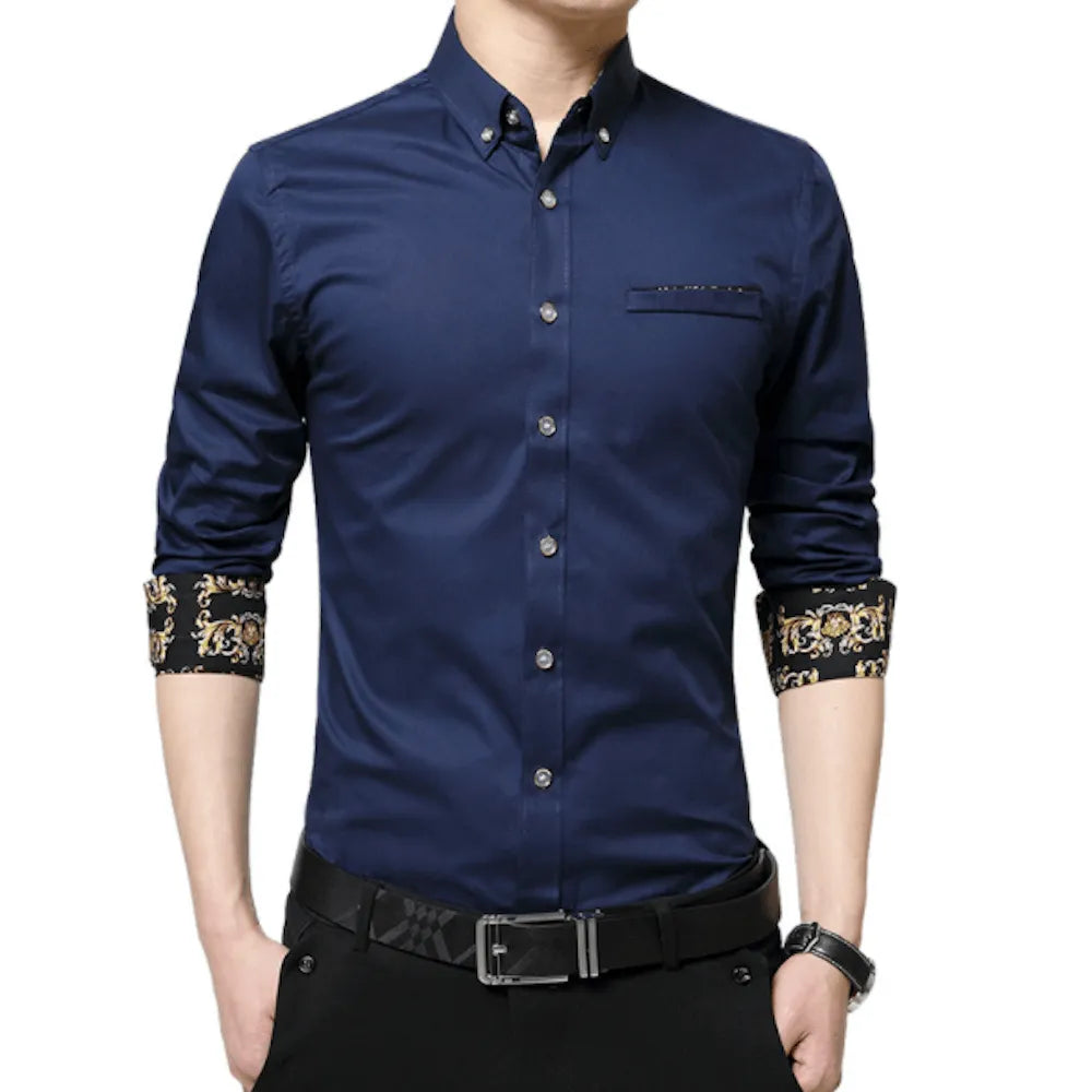 Blooming Elegance Button Down Shirt - Pylnam