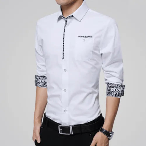 Blooming Elegance Button Down Shirt - Pylnam