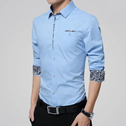 Blooming Elegance Button Down Shirt - Pylnam