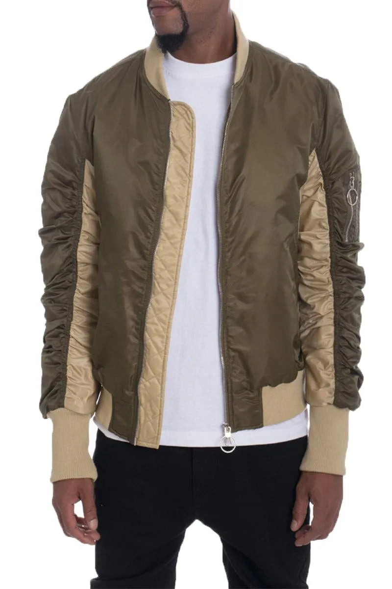 Bolden Dual Color Bomber Jacket - Pylnam