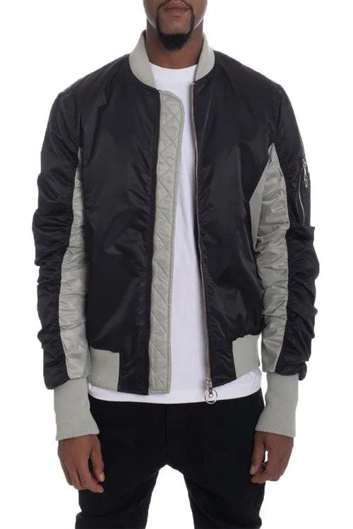 Bolden Dual Color Bomber Jacket - Pylnam