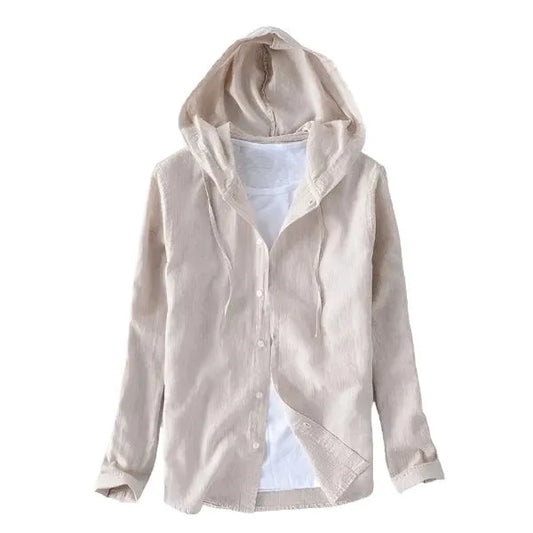 Chic Cotton Blend Long Sleeve Hoodie - Pylnam