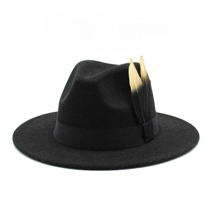 Chic Wool Panama Hat for All Occasions - Pylnam