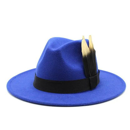 Chic Wool Panama Hat for All Occasions - Pylnam