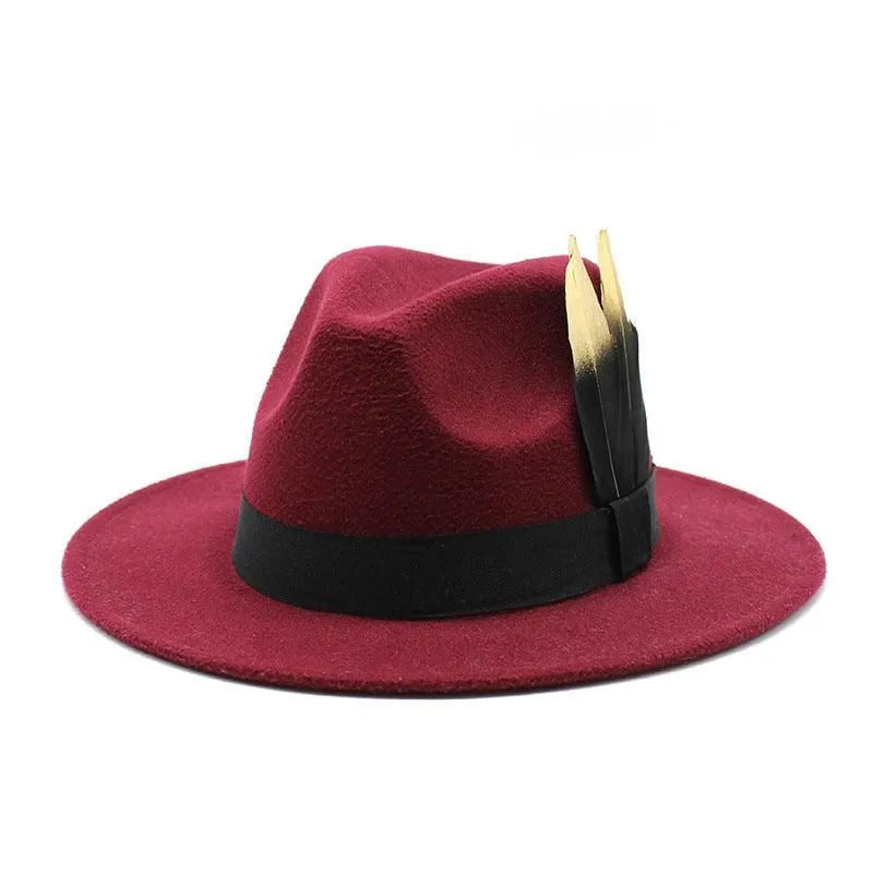 Chic Wool Panama Hat for All Occasions - Pylnam