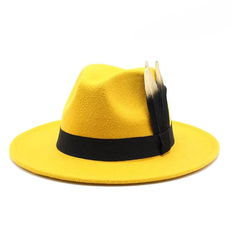 Chic Wool Panama Hat for All Occasions - Pylnam