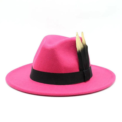 Chic Wool Panama Hat for All Occasions - Pylnam