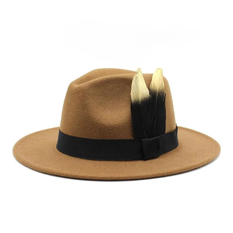 Chic Wool Panama Hat for All Occasions - Pylnam