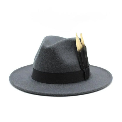 Chic Wool Panama Hat for All Occasions - Pylnam