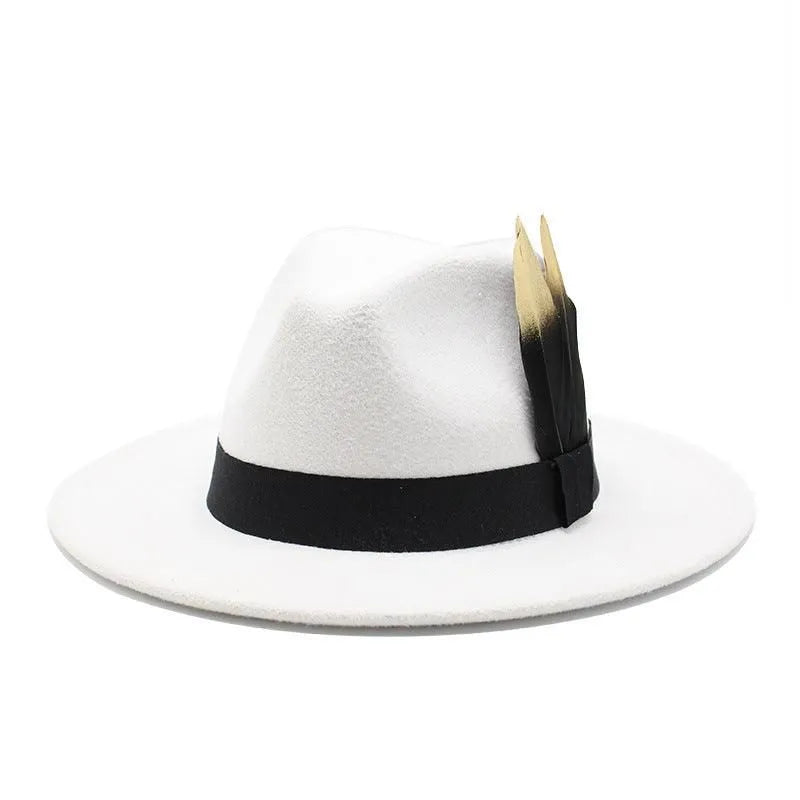 Chic Wool Panama Hat for All Occasions - Pylnam