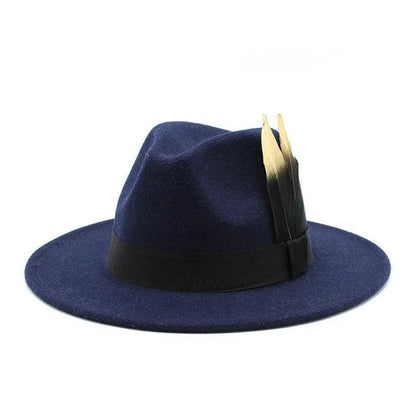 Chic Wool Panama Hat for All Occasions - Pylnam