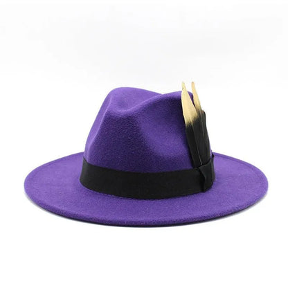 Chic Wool Panama Hat for All Occasions - Pylnam