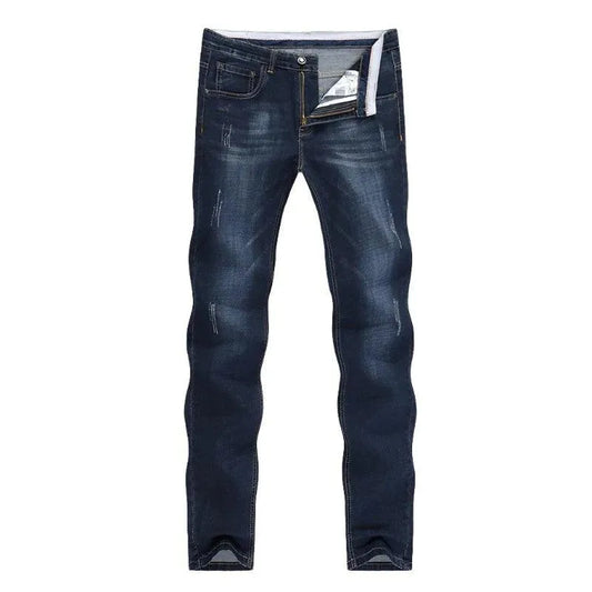 Comfort Classic Straight Leg Denim Jeans - Pylnam