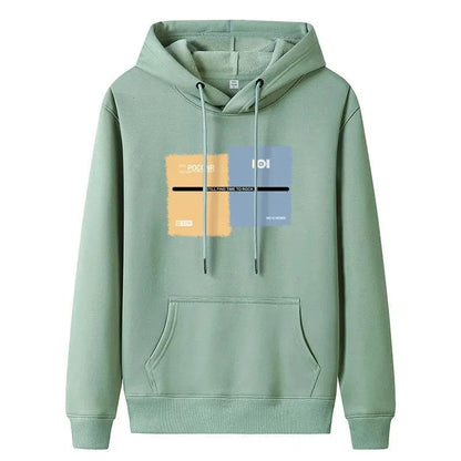 Cozy Comfort Fleece-lined Hooded Sweatshirt - Pylnam